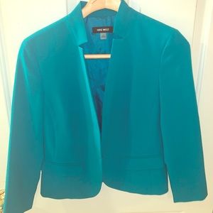 Teal Nine West Blazer